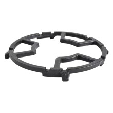 Gas stove rack 2 pieces iron gas stove burner plate coffee pot stand reducer ring holder pot tool for home kitchen cookware supplies black