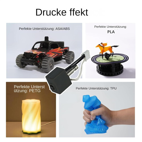 Hot end replacement, assembled, quick replacement, precision reinforced parts 2