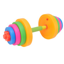 Manubri in plastica 572C: Perfetti per la palestra dei bambini, design raffinato