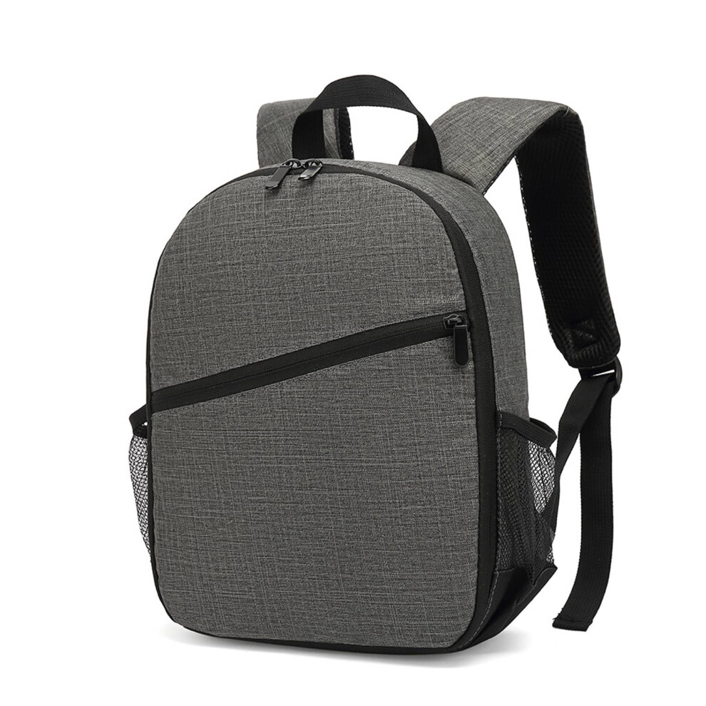 Multifunctional Camera Backpack Bag With Ample Storage Space And Comfortable Shoulder Strap For Outdoor Adventures () Grey/Gray 9347817020311