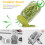 Sprouting Lid for Wide Mouth Mason Jars with Stand, Optimized Airflow and MultiVegetable Support 5