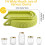 Sprouting Lid for Wide Mouth Mason Jars with Stand, Optimized Airflow and MultiVegetable Support 4