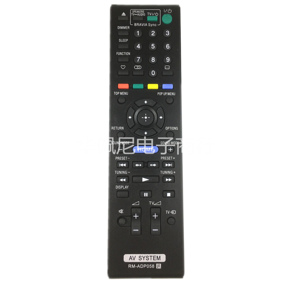 For Sony Home Theater Blu-Ray Remote Control Rm-Adp058 Bdv-E280 Bdv-E380 Remote 6935161569964