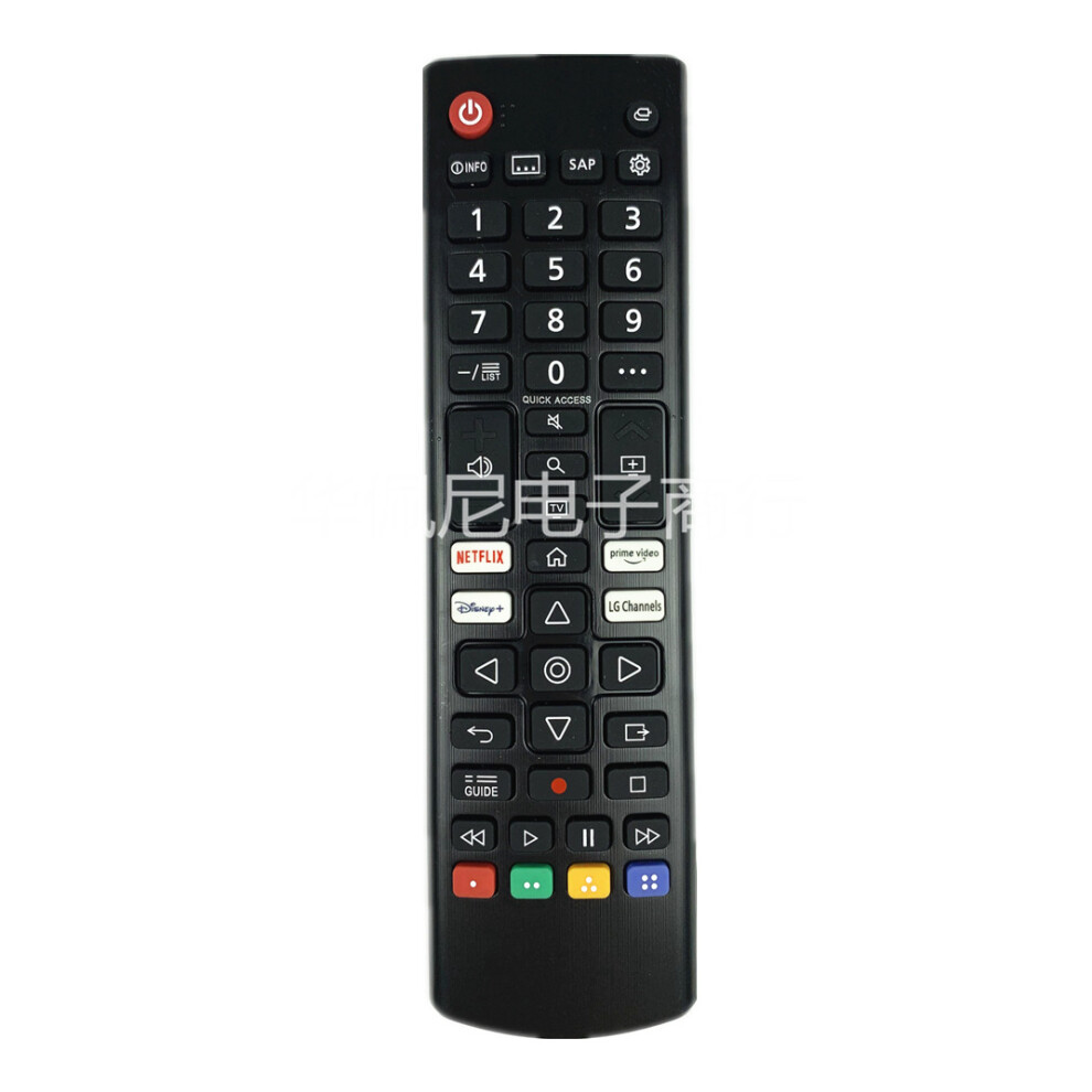 Works with LG LED LCD TV Remote Control AKB76037601 Netflix Prime Video