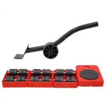Tri-Heavy Duty Furniture Lifter Set 200kg 33.5cm PVC ABS Iron
