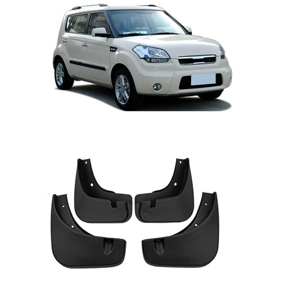 Car Mud Flaps For Kia Soul 20102013, Splash Guards Set Protects Paint And Blocks Mud 9347817201574