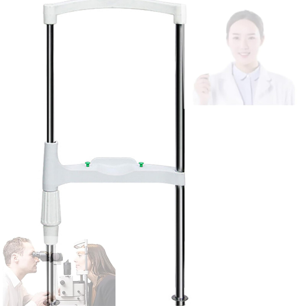 Ergonomic Adjustable Chin Rest HType Forehead Support For Eye Exams In Clinics And Hospitals Accurate Positioning