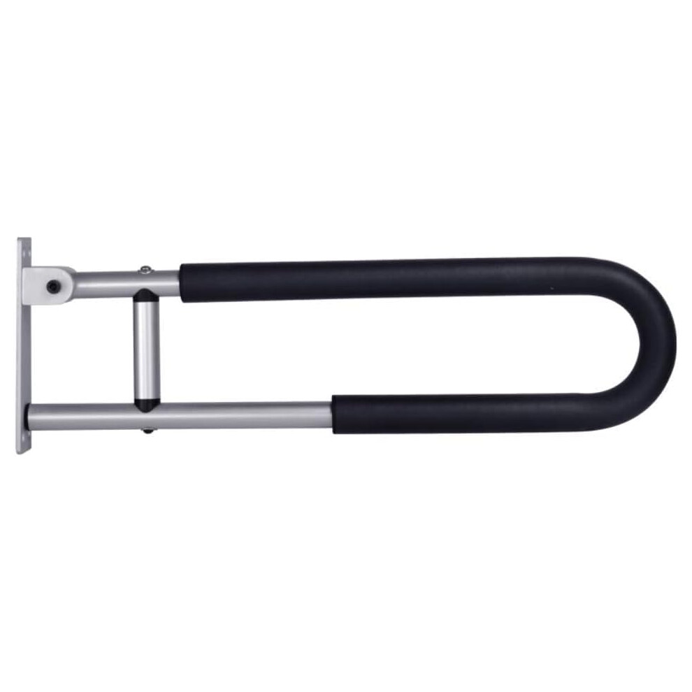 Bathroom Safety Grab Bar, Foldable AntiSlip Wall Mounted Shower Handrail for Elderly Stainless Steel
