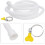 Extension drain pipe for kitchen, 5 m, adjustable size for effortless water management (200 cm). 2