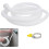 Extension drain pipe for kitchen, 5 m, adjustable size for effortless water management (200 cm). 4