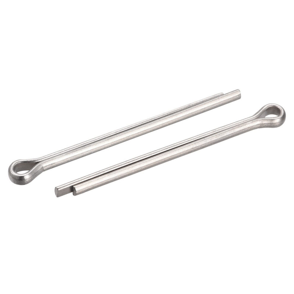 30 Pieces Split Cotter Pin Clip Fastener Stainless Steel For Automotive Mechanics 3Mm X 50Mm 9347817021448