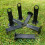 Cones Holder Multipurpose Training Cone Holder Drill Agility Training Indicator Black 5