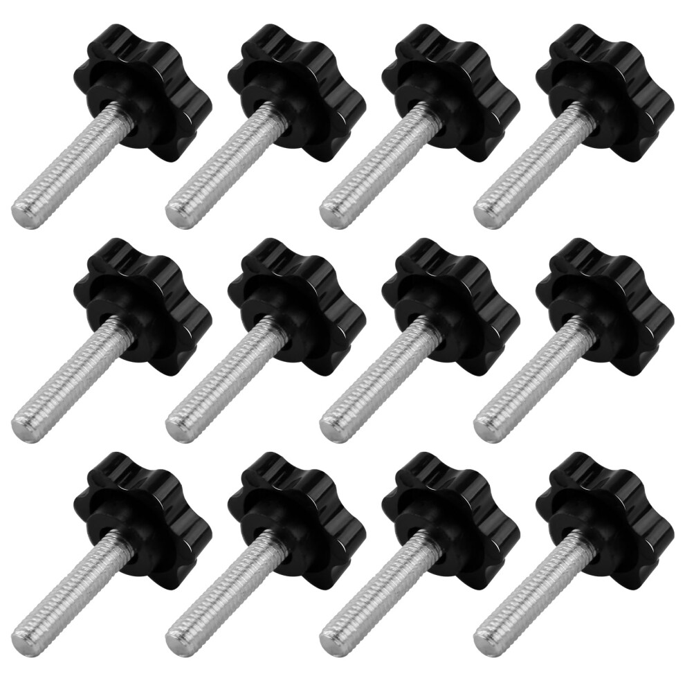 Clamping Screw Wing Nut M6 X 25 Mm Thumb Screws Knurled Screw Pack Of 12 9382693700780