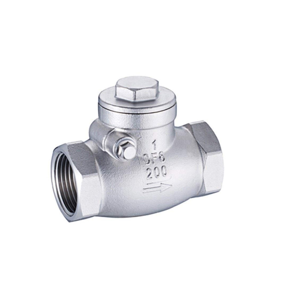 304 Stainless Steel Swing Check Valve Bsp Female Thread Leak Flow Control 1/2' To 11/2' 9382693238382