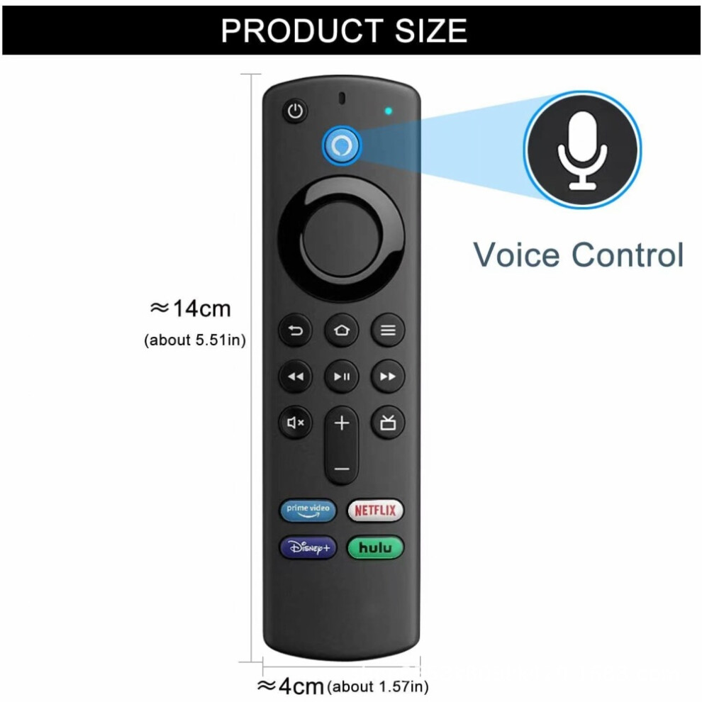Bluetooth Voice Remote Control L5b83g L5b83h Amazon Fire Tv Stick 4K 6935161565249