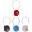 Assumed travel cable lock 3digit helmet lock multipurpose electric bicycle locking luggage lock code lock cable 2