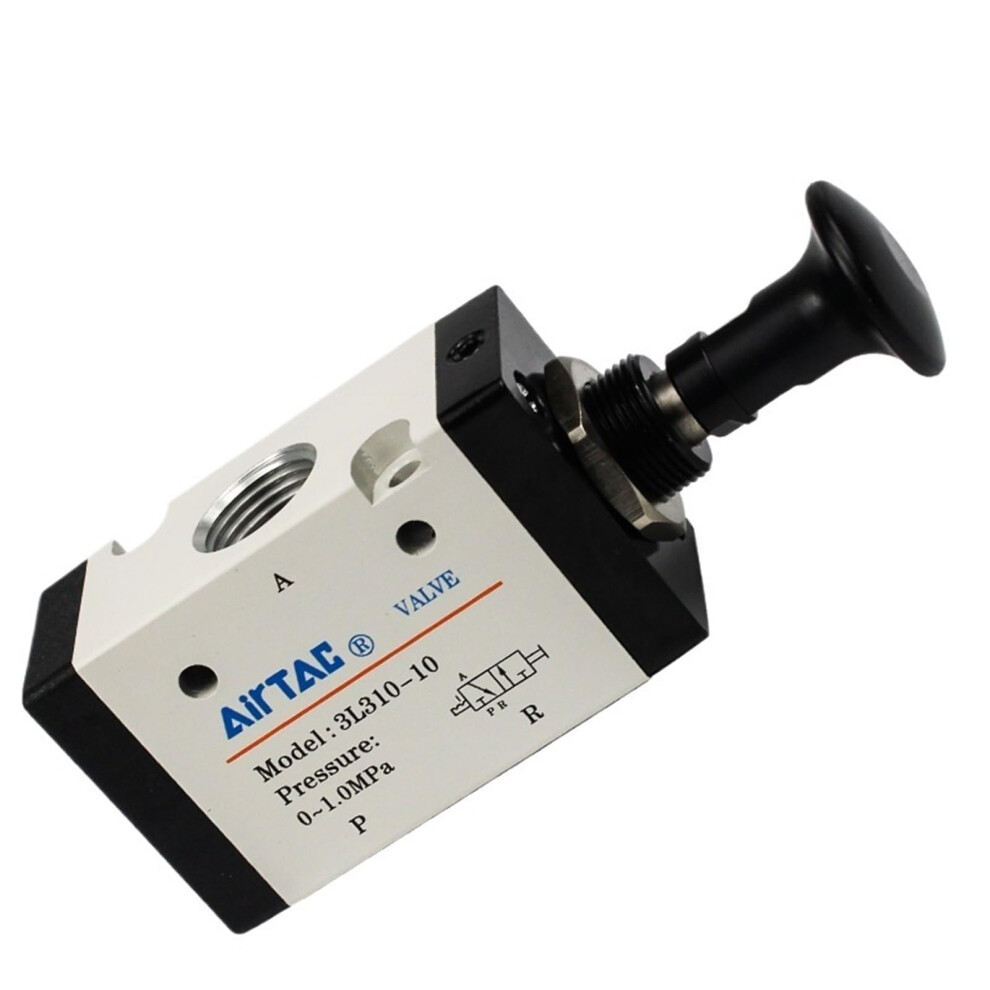 4L31010 Pneumatic Solenoid Valve With Foot Pedal, Quick Response Control, Durable Metal Construction 9189345350238