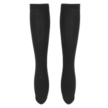 Chaussettes de compression noires S/M, L/XL, 0,1 cm d'épaisseur