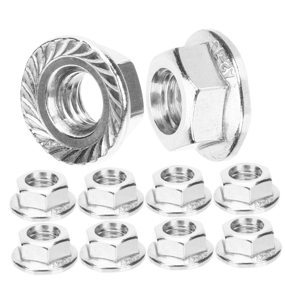 10Piece Split Flange Nut Made Of Stainless Steel, Heatresistant, For Machinery, Automobiles, Sports Equipment, And Fastening Applications. 9347817022926