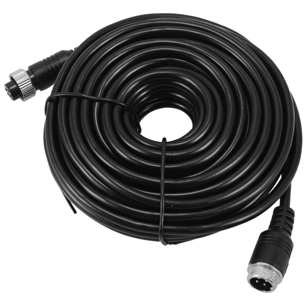 Backup Camera Extension Cable Polarized Hd Cable For Rearview Camera And Dashcam Stable And Reliable For Vehicle Surveillance Systems 9347817023046