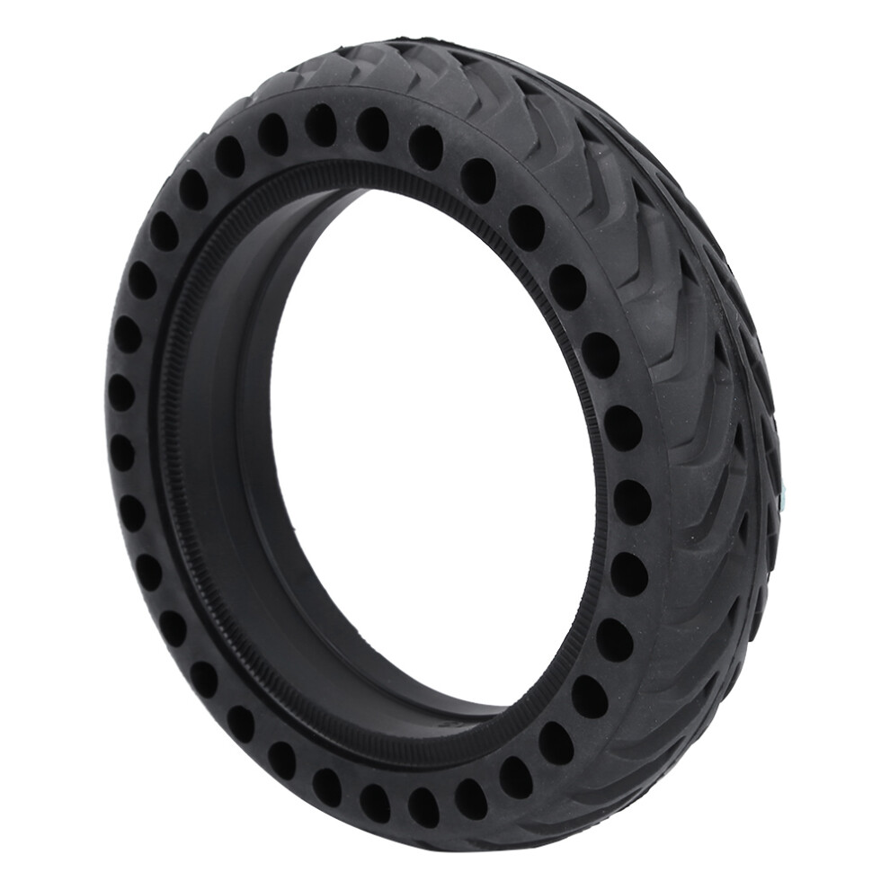 Electric Scooter Solid Tires, Puncture Resistant For Uneven Terrain Enhanced Durability Wear Resistant Rubber Shock Absorption Explosion Proof And Pre 9301476000879