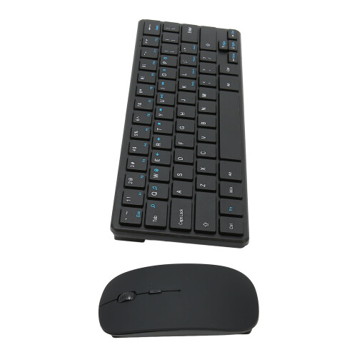 Conjunto compacto de teclado e mouse, design ergonômico, DPI ajustável, conectividade com vários dispositivos, modo de hibernação automática 1