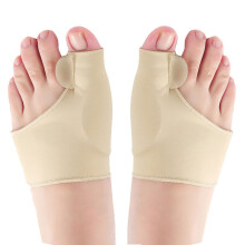 Hallux valgus (bunion) gelkussentje, siliconen teenscheider, verlichting van hallux valgus, elastisch ademend ontwerp voor dag- en nachtgebruik,