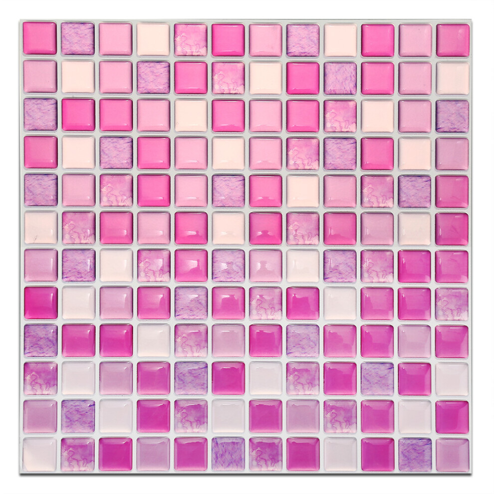 Peel And Stick Tile Backsplash For Kitchen, Waterproof Tile Stickers Fire Retardant Tile Sheet With Realistic Tile Effect For Bathroom Wall 9173940468801