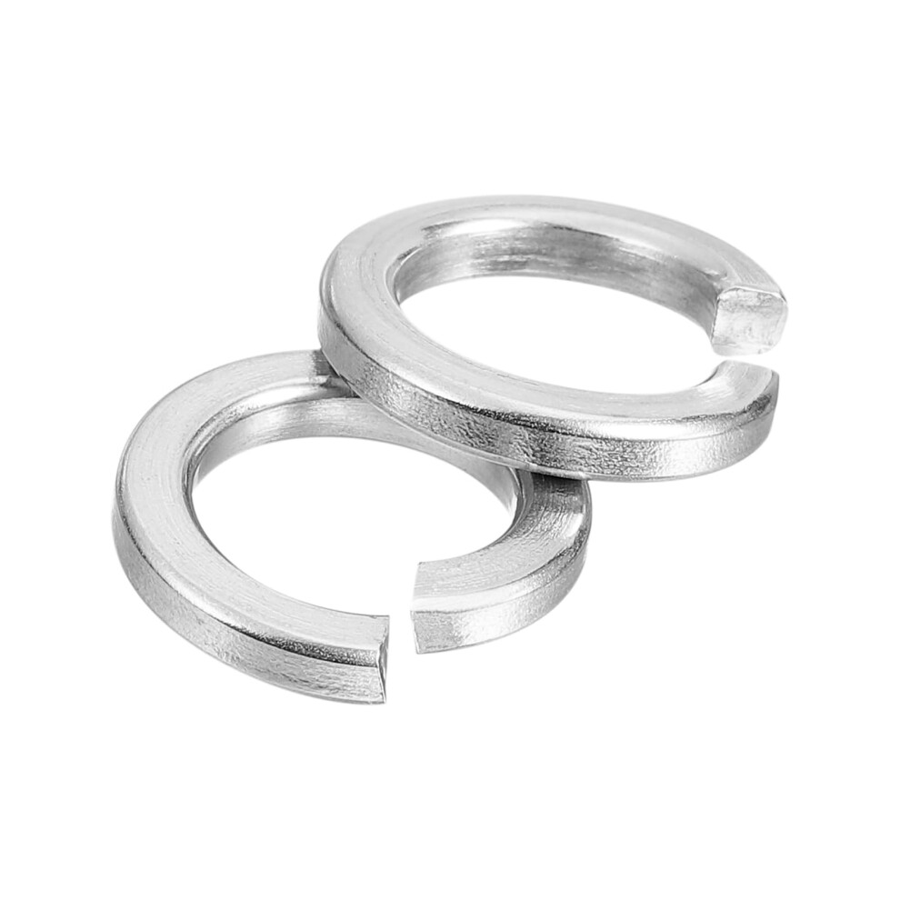 Pack Of 30 Spring Washers, M10 Gap Lock Washers, Assortment 304 Stainless Steel Locking Washers For Screws, Bolts, Nuts, Silver. 9382693701947