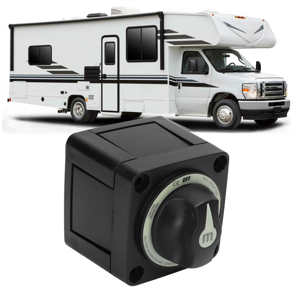 300A Heavy Duty 3-Position Battery Isolator Switch For Rv Boat 3321373536574