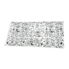 ENLEE Personalized Mountain Bike Frame Protection Sticker, Thermoplastic Polyurethane, Graffiti Style