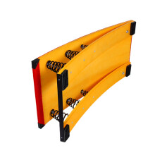Gymnastics Junior Springboard Curved With Thickened Inner Spring For Adult Equipment Obstacle Course Practice Green