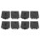 Sturdy 25mm Sliding Door Rollers Easy Install for Cabinets 2