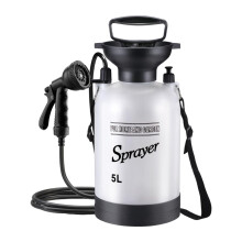 Camping Shower Portable Water Pump Travel Shower Set White Size S For Travel And Camping Car Plant Watering