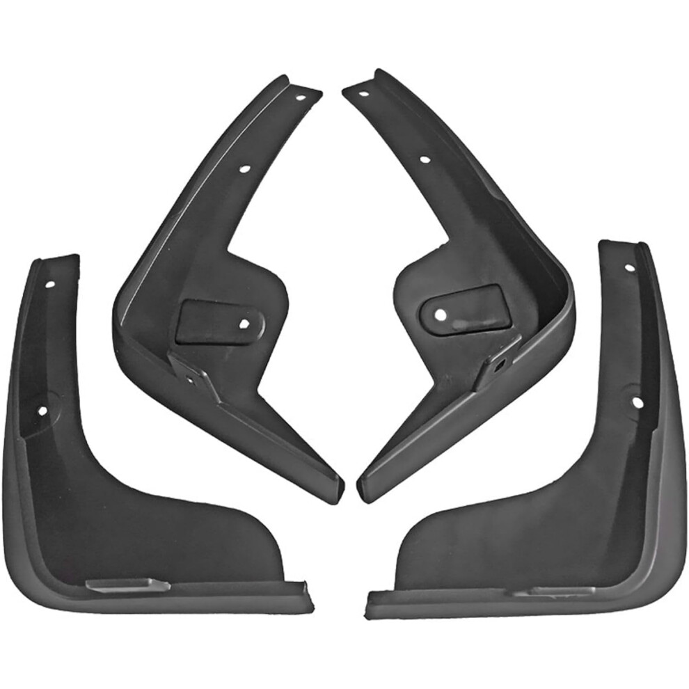 4 Pcs Car Mud Flaps Splash Guards For Nissan Tiida Versa C11 20072011 Front And Rear Waterproof 9189345350627