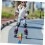 Roller Skating Marker Cones 25 Count Plastic Stackable Obstacles For Agility Training Bright Colors Skate Control 3