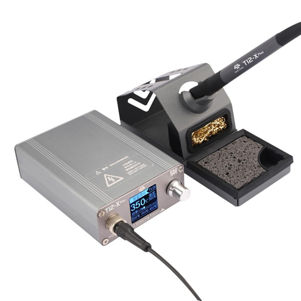 T12x Plus Digital Display Welding Station For Mobile Intelligent Temperature Soldering Platform Bga Pcb Rework Tools (T12x Plus) Ref: 5323 9426802622416