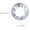 Wok Ring for Gas Silver Metal 5