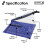 Oypla Oypla Professional Grade A3 Guillotine With Safety Guard - Blue 9
