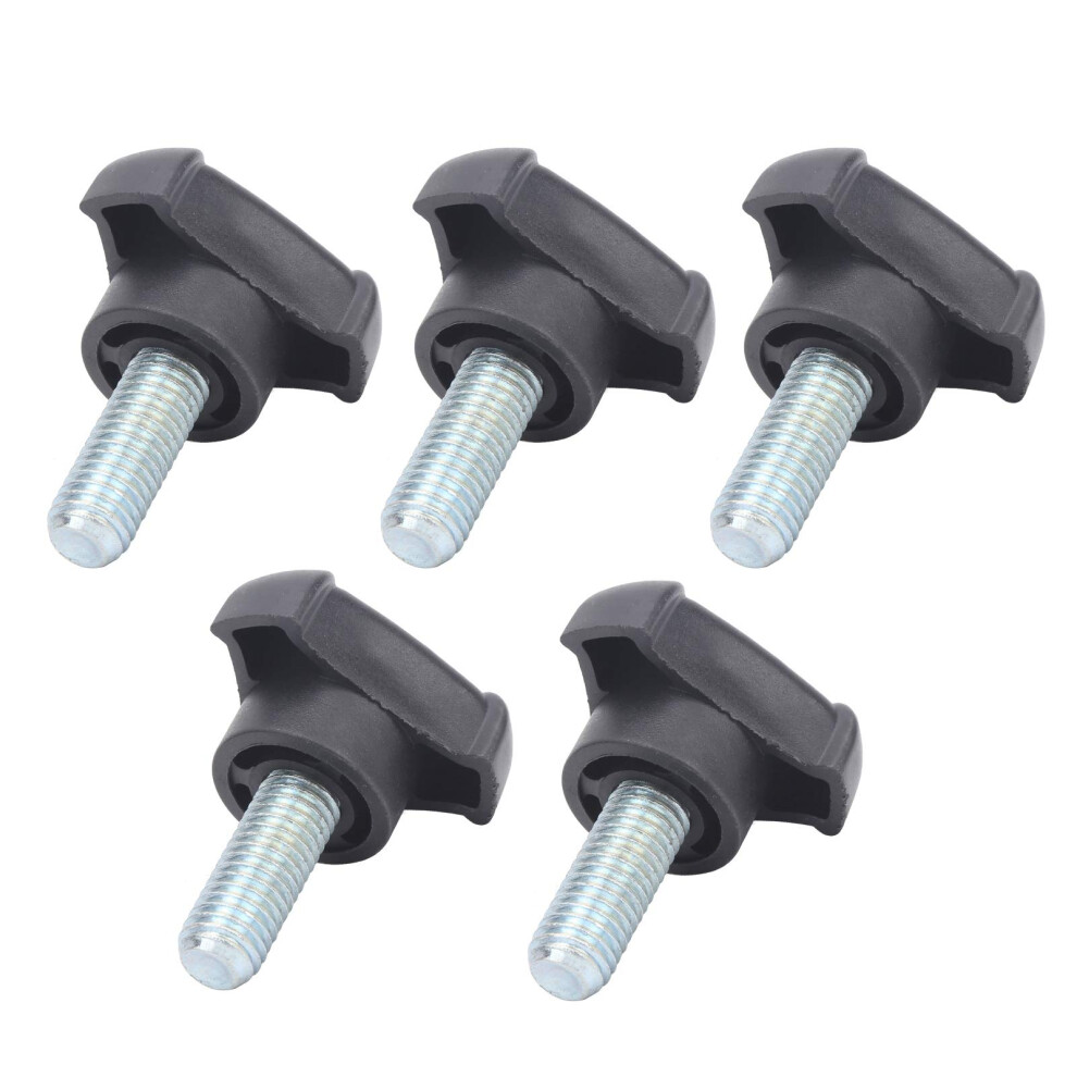 M10 Handle Screw 5 Pieces, Plastic Triangular Handle Screw Knob, Tightening Screw Set Accessories, 25Mm Screw Length, Screws And Kits 9382693702883