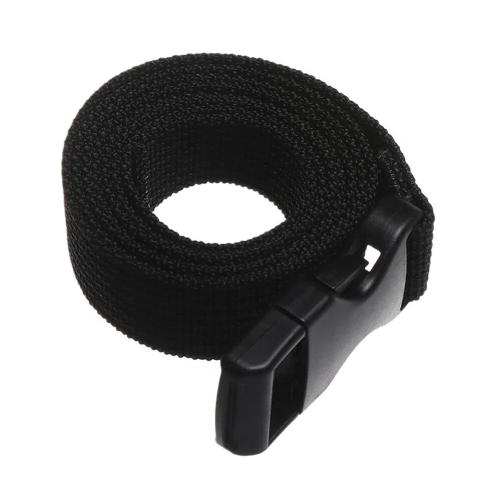 Ratchet Straps Black Durable Nylon Cargo Tiedown With Cam Buckle Kit 1M For Luggage Travel Camping Tool 9347817203677