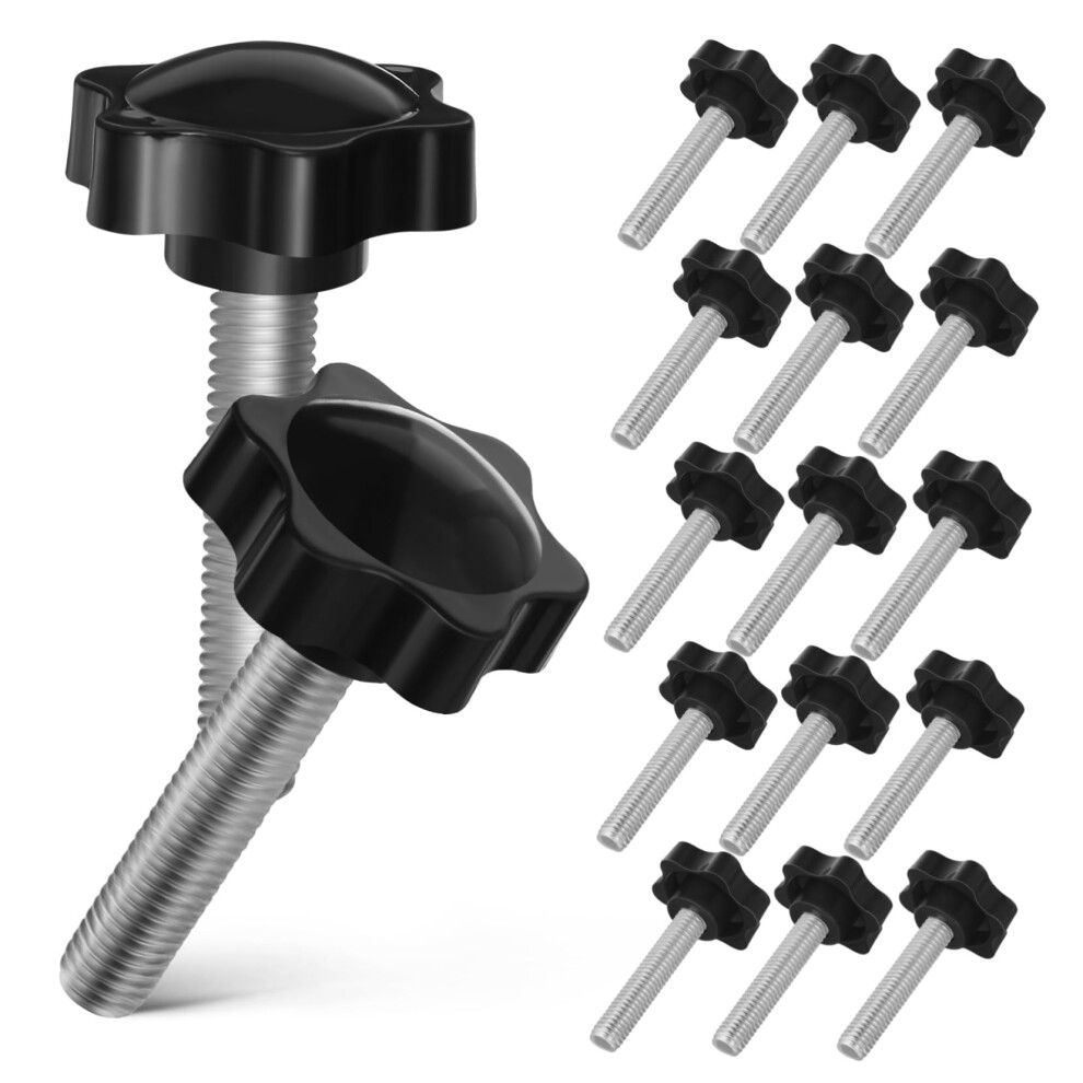 Clamping Screw Knob M8 Clamp Grip Star Knob Thread Replacement Thumb Nut 9382693702968