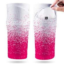 Shin Pad Sleeves Calf Protective Sleeves for Kids Teens Adults Running Football Games Adjustable Size Breathable Material