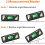 Digital LCD Lacquer Knife Inclinometer With Display Magnetic Level Tool For Wood Processing  Black, Average Size 2