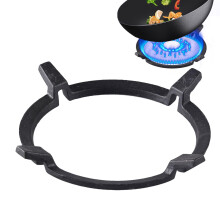 Wok Ring, Cast Iron Wok Pan Holder, Four Claws, Milk Pot Holder for Kitchens, Restaurants, Cookware Accessories for Most Woks
