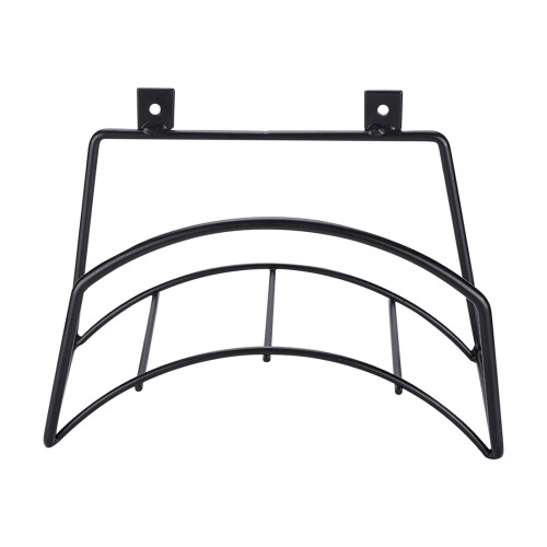 Metal hose organizer bracket, spacesaving garage accessory, weatherresistant