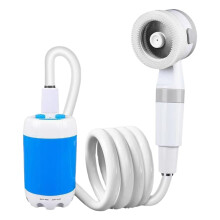 Portable Camping Shower Rechargeable Electric Handheld 4000mAh Battery for Camping Hiking Car Washing Pet Cleaning