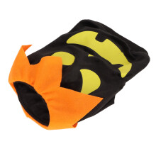 Niedliches Kürbis-Geist Halloween-Hunde-Shirt, weiches dehnbares Haustier-Cosplay, schwarz, XL