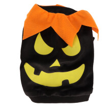 Festivalkostym för hundar och katter Halloween-outfit, Halloween-pumpadräkt Roliga huvtröjor Söt design Husdjursfestivaloutfit Varm och vacker