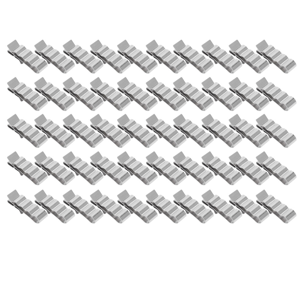 50PCS Kabel Management Clips 304 Edelstahl 4 Draht